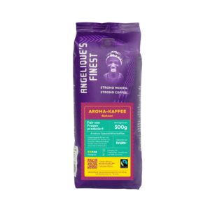 Angelique’s Finest 500g, Fairtrade Aroma-Kaffee, Made by Women