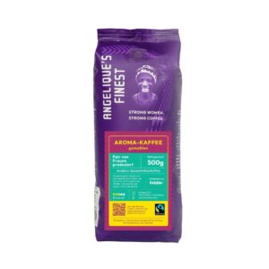 Angelique’s Finest 500g, Fairtrade Aroma-Kaffee, Made by Women