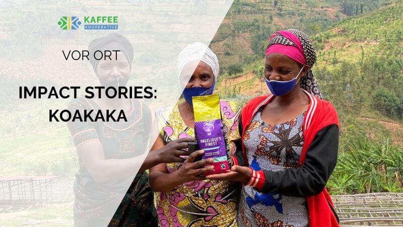 Kaffeebäuerinnen aus Ruanda mit Angelique's Finest